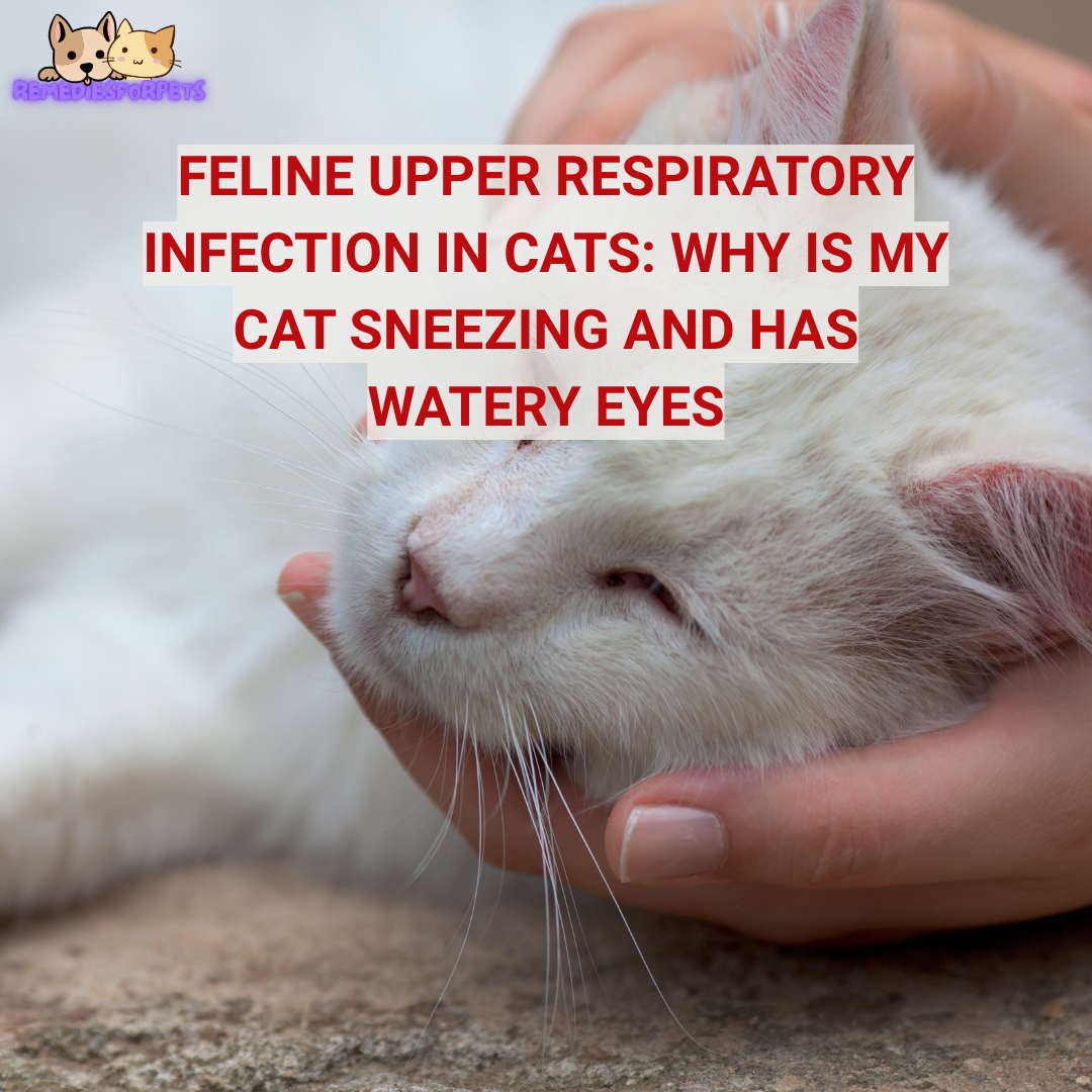 why is my cat sneezing and has watery eyes